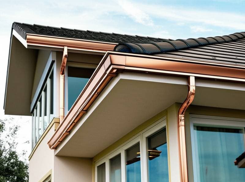 Why Copper Gutters Last 3X Longer Than Aluminum