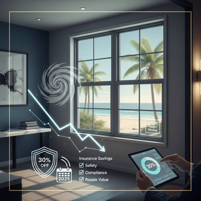 Featured image for Insurance Discounts Cut Impact Window Costs 30%