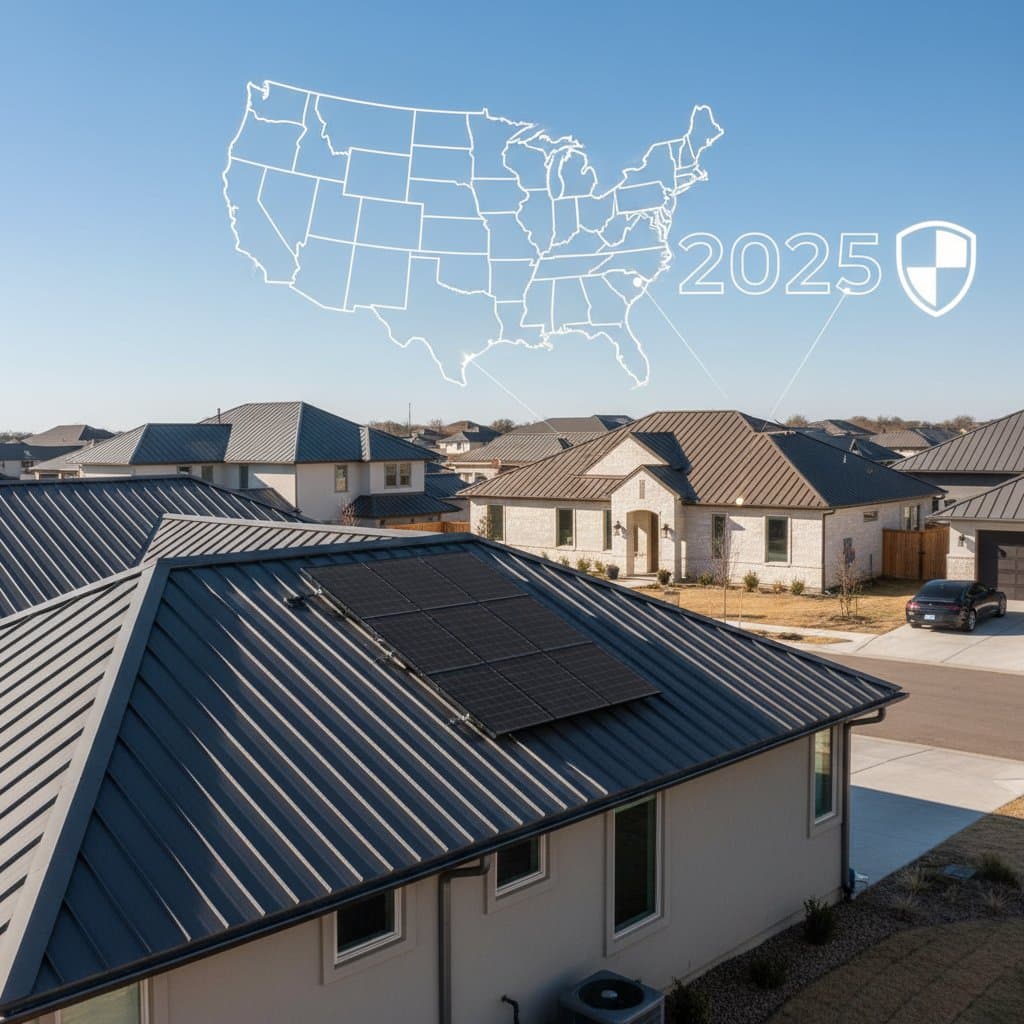 Image for New Metal Roof Codes Hit 6 States by 2025