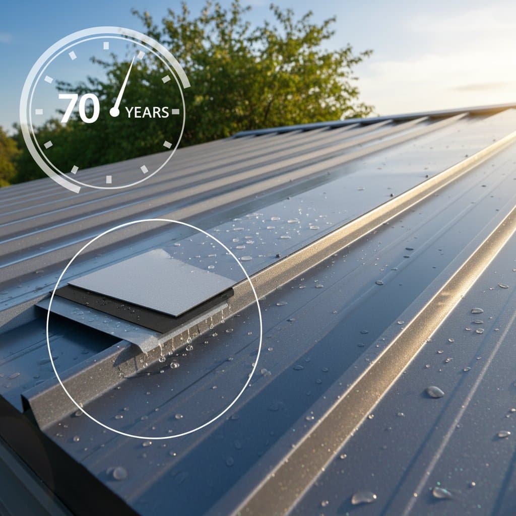 Image for New Coatings Extend Metal Roofs to 70 Years