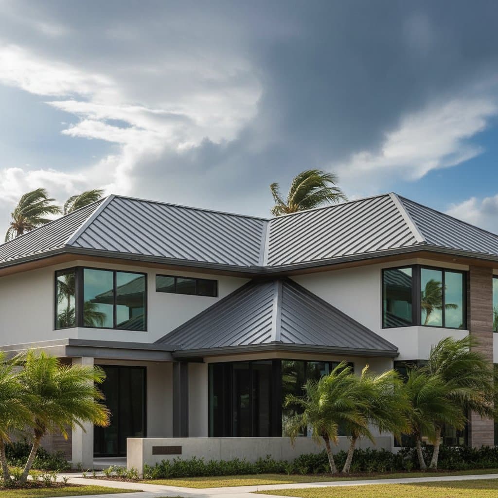 Featured image for Metal Roofs Now Required to Withstand 200 MPH Winds