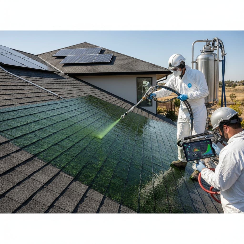 Image for Algae Roof Coatings Cut Energy Bills in Half