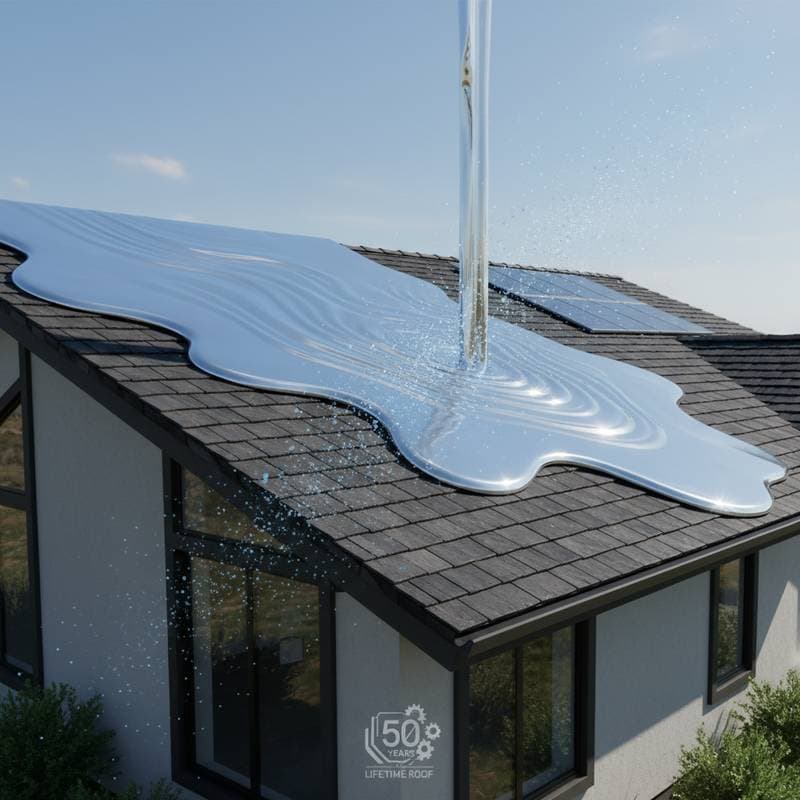 Liquid Metal Coating Extends Roof Life to 50 Years