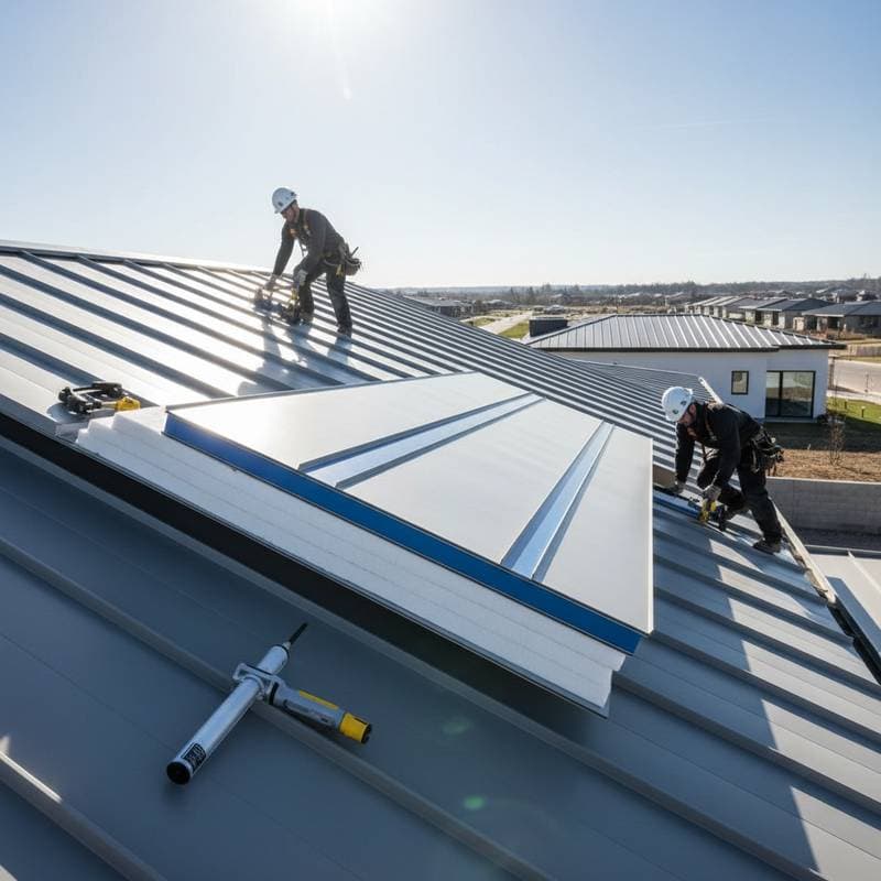 Image for Metal Roofs With Thermal Breaks Slash Energy Bills