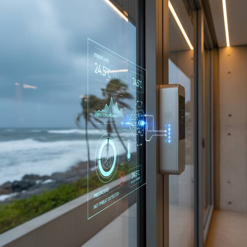 Image for Smart Sensors Catch Window Stress Before It Cracks