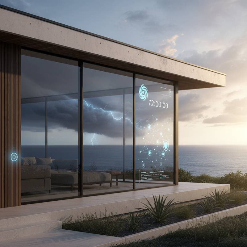 Image for Smart Windows That Predict Storms 72 Hours Early