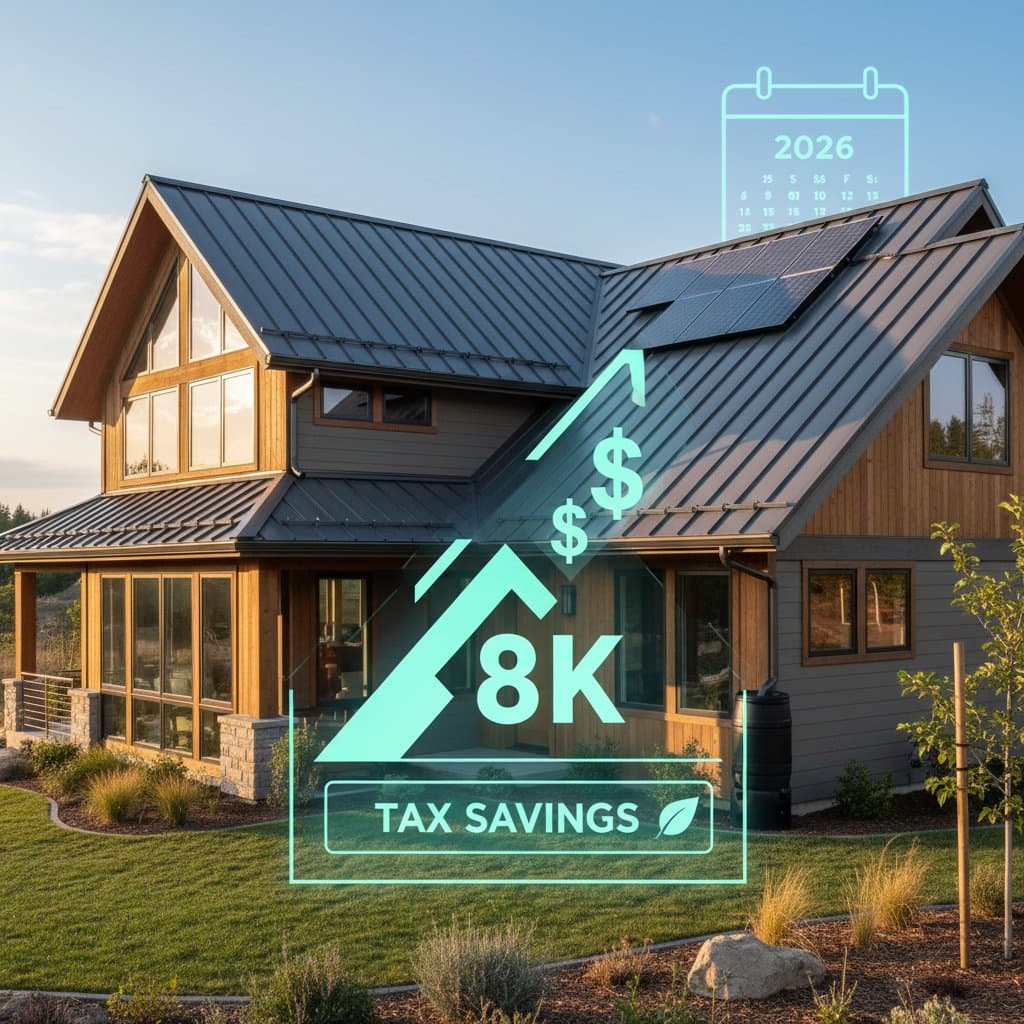 Image for Save $8K on Taxes with Recycled Metal Roofs