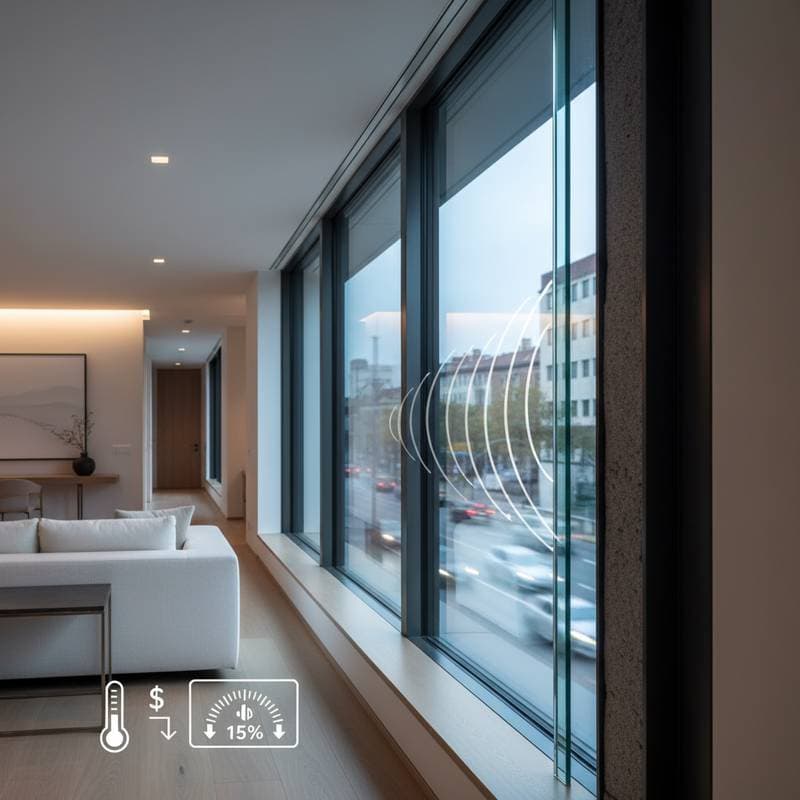 Image for Smart Foam Impact Windows Cut Noise 85% and Lower Bills