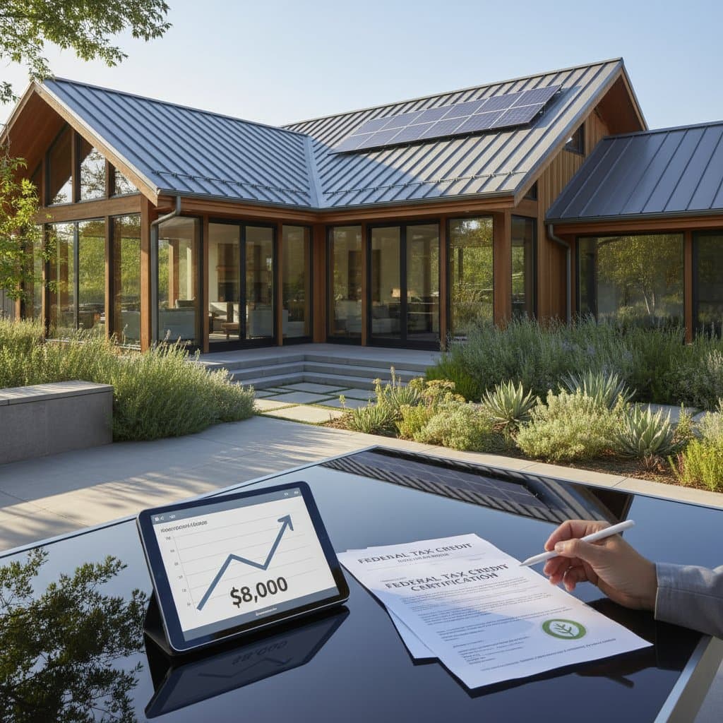 Image for Recycled Metal Roofs Unlock $8K Federal Tax Credits