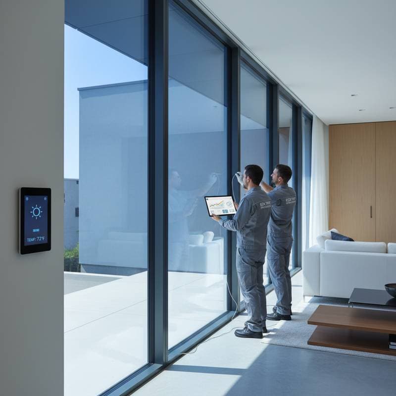 Image for Smart Glass Windows Cut Energy Bills by Adjusting Tint