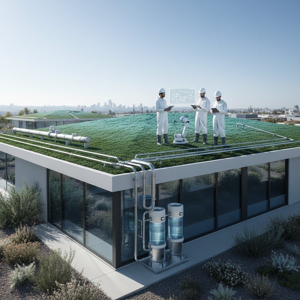 Algae Roof Tech Cuts Energy Bills 55% Naturally