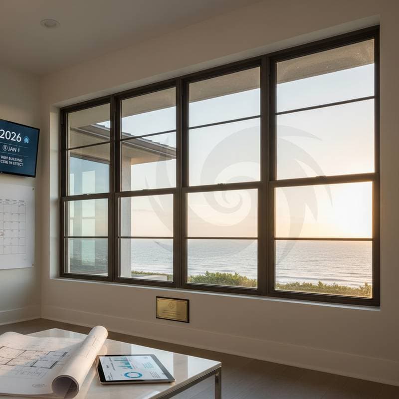 New 2026 Building Code Makes Impact Windows Required