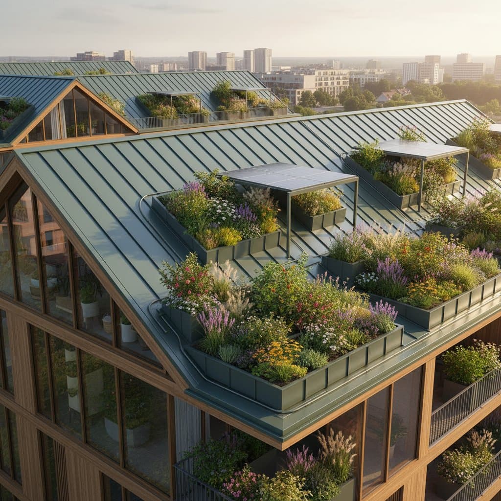 Image for Why Metal Roofs Are Perfect for Rooftop Gardens