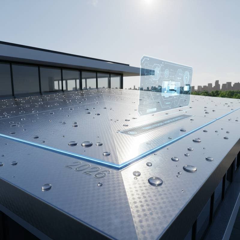 Image for Liquid Metal Coating Delivers 50-Year Roof Lifespan