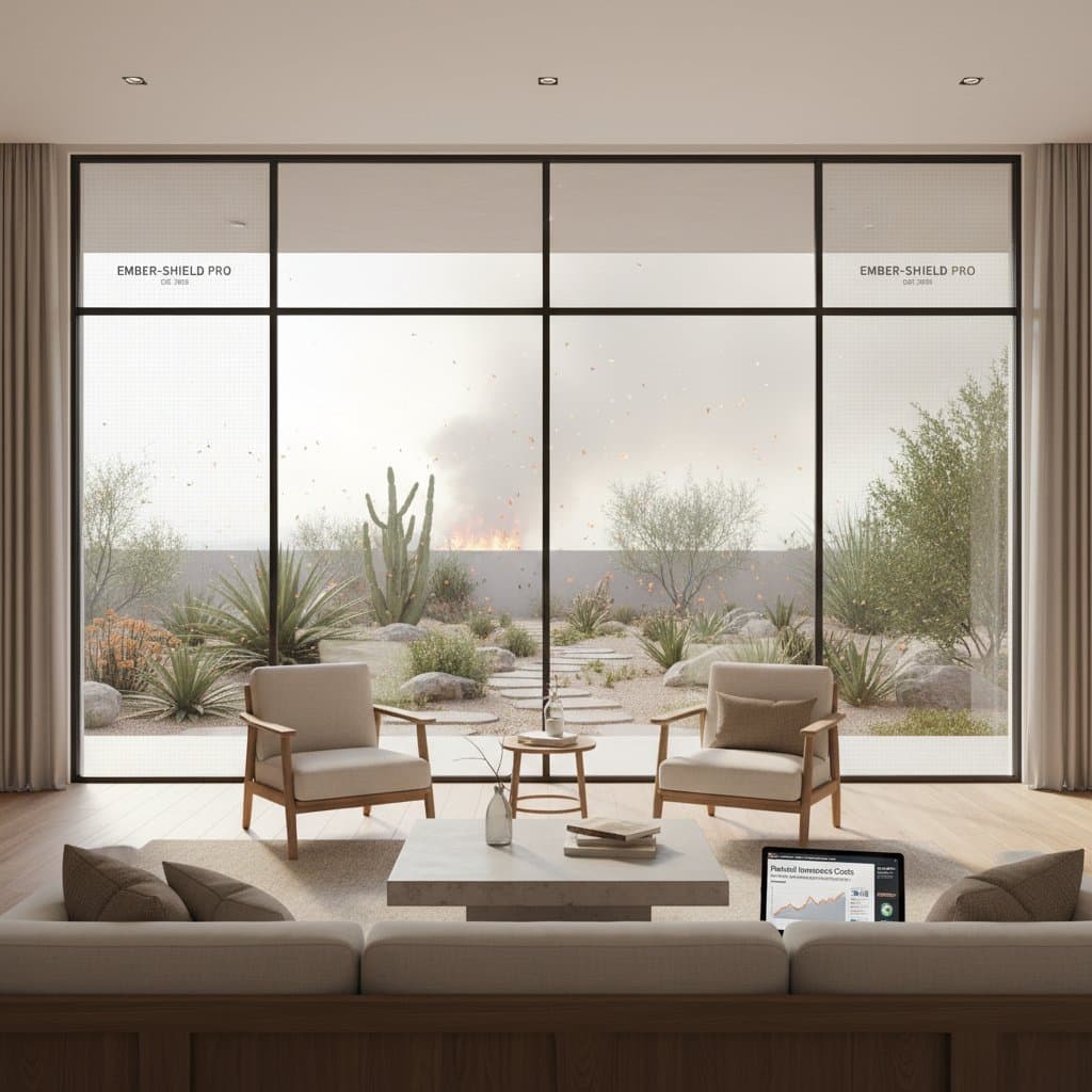 Impact Windows Stop Wildfire Embers Before They Ignite Your Home