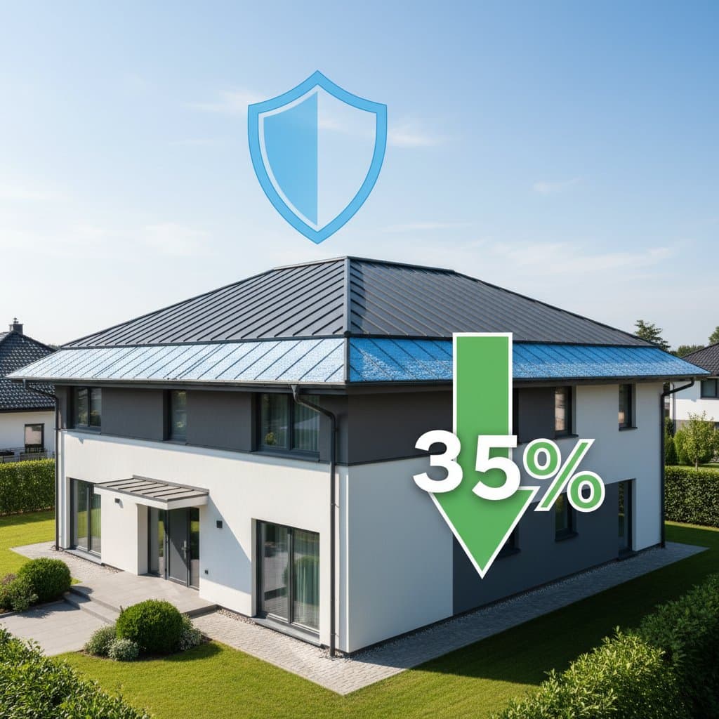 Save 35% on Insurance with Foam Metal Roofs Now