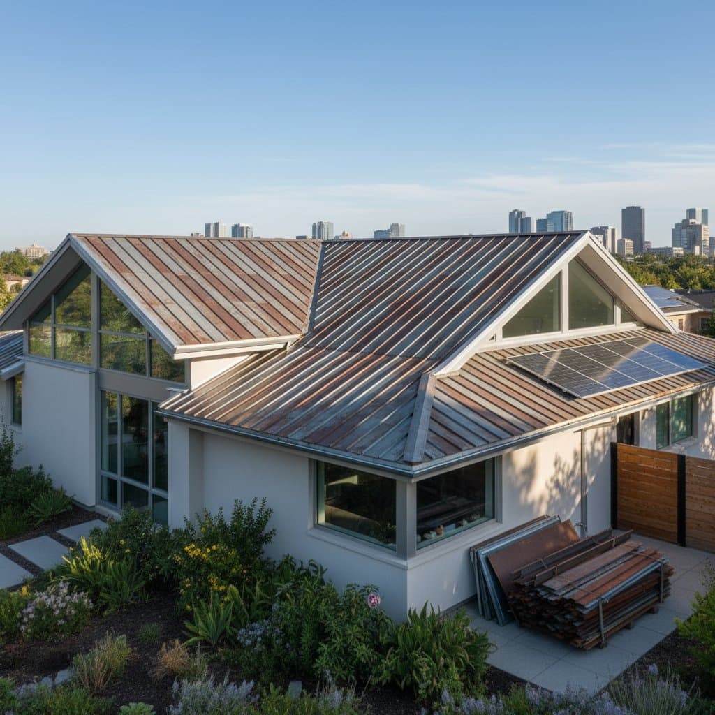 Recycled Metal Roofs Cut Costs 85% in 2024