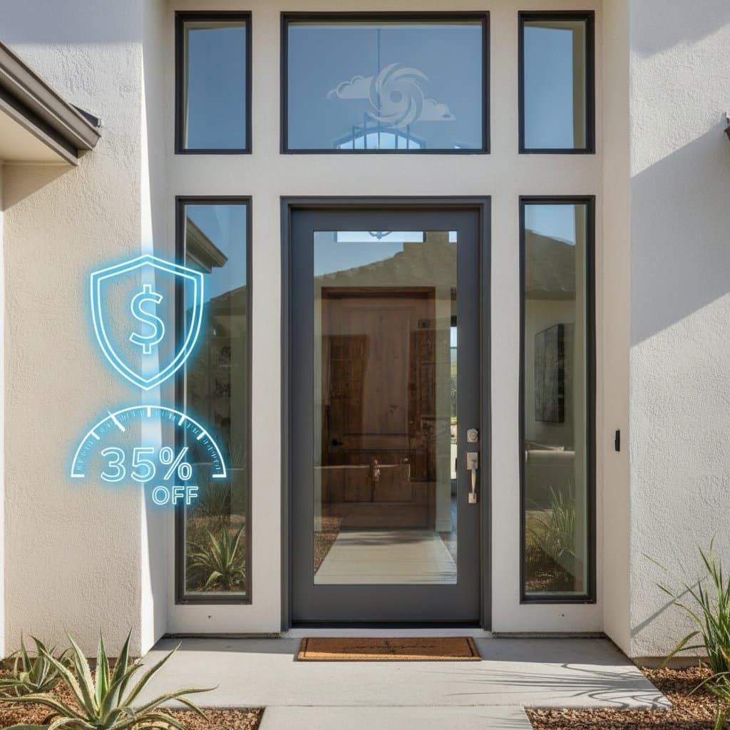 Image for Storm Doors Cut Insurance Premiums by One Third