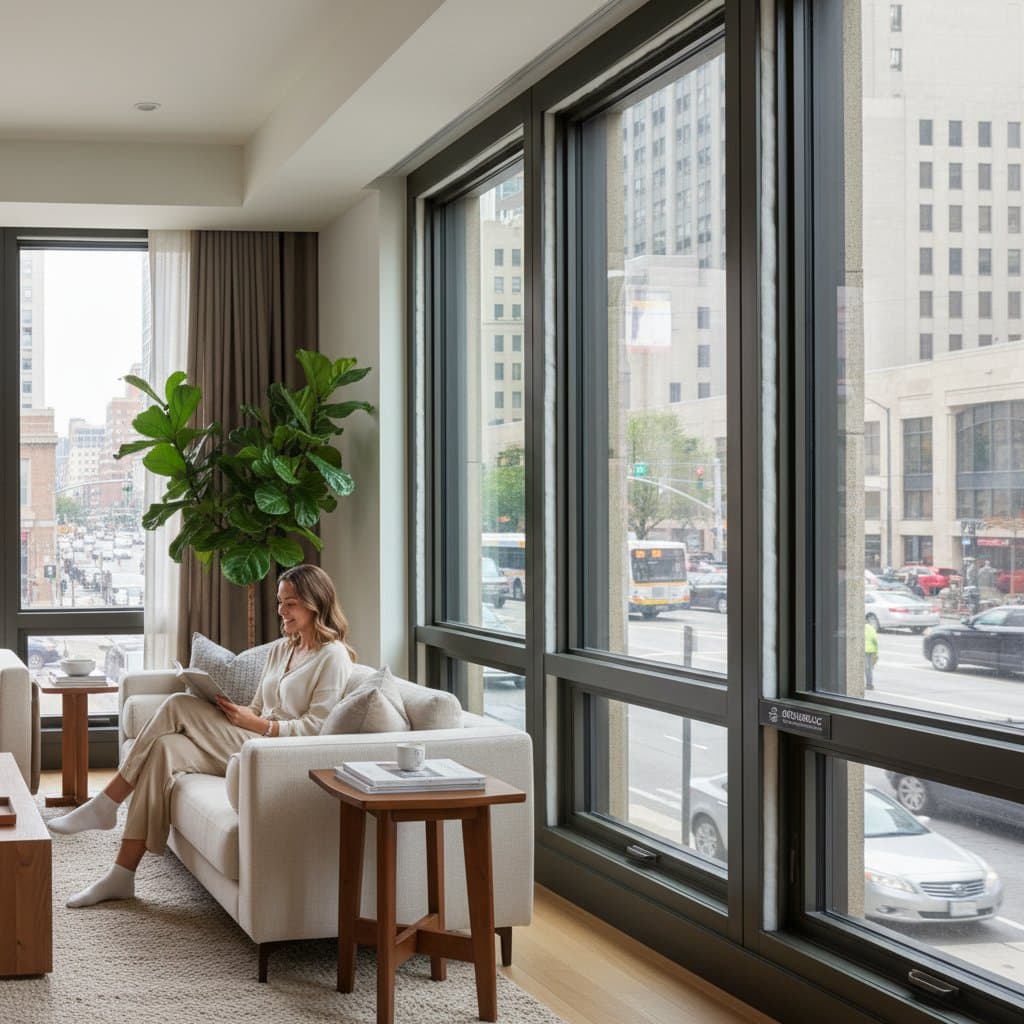 Foam Windows Cut Outside Noise by 85 Percent