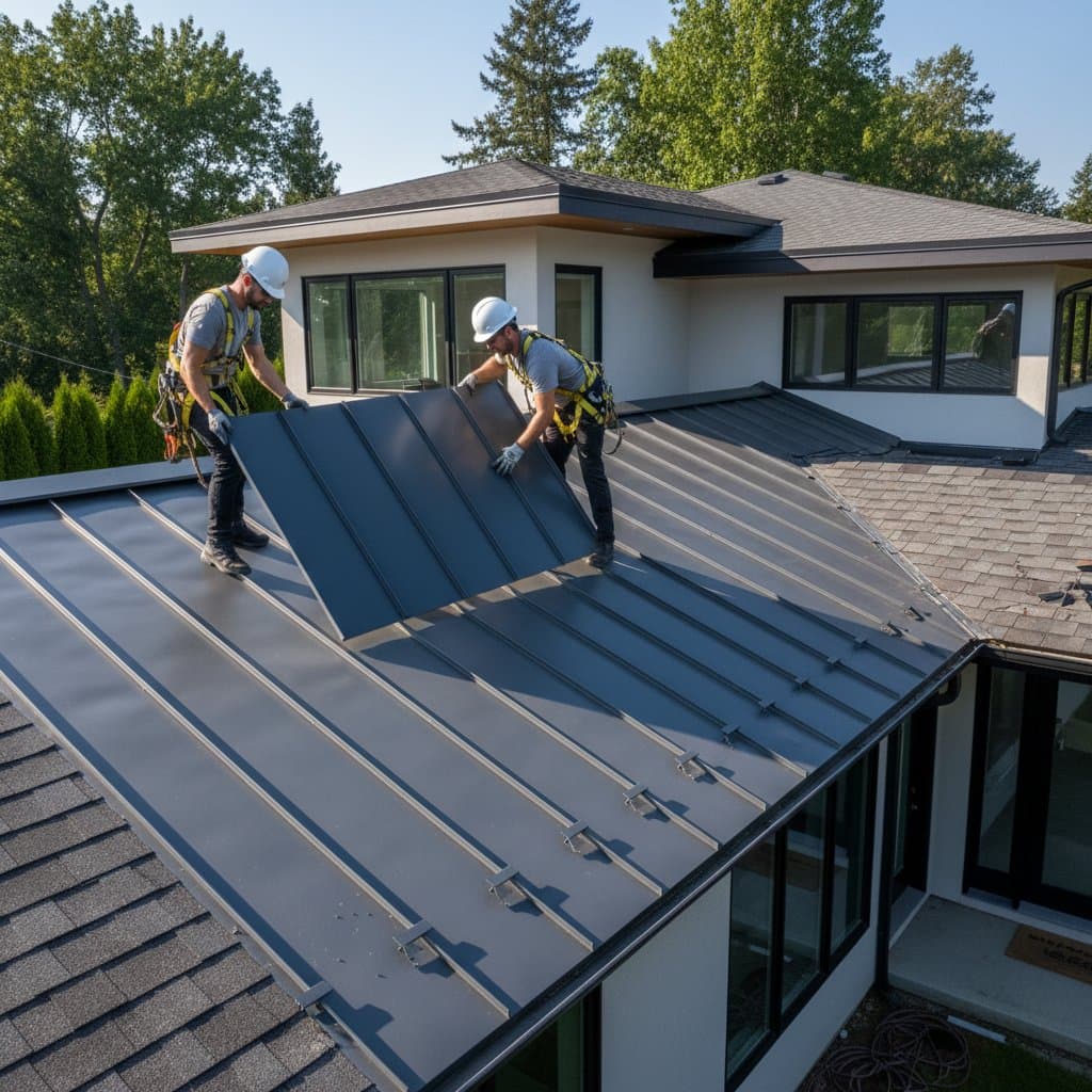 Modular Metal Panels Cut Roof Repairs to Minutes