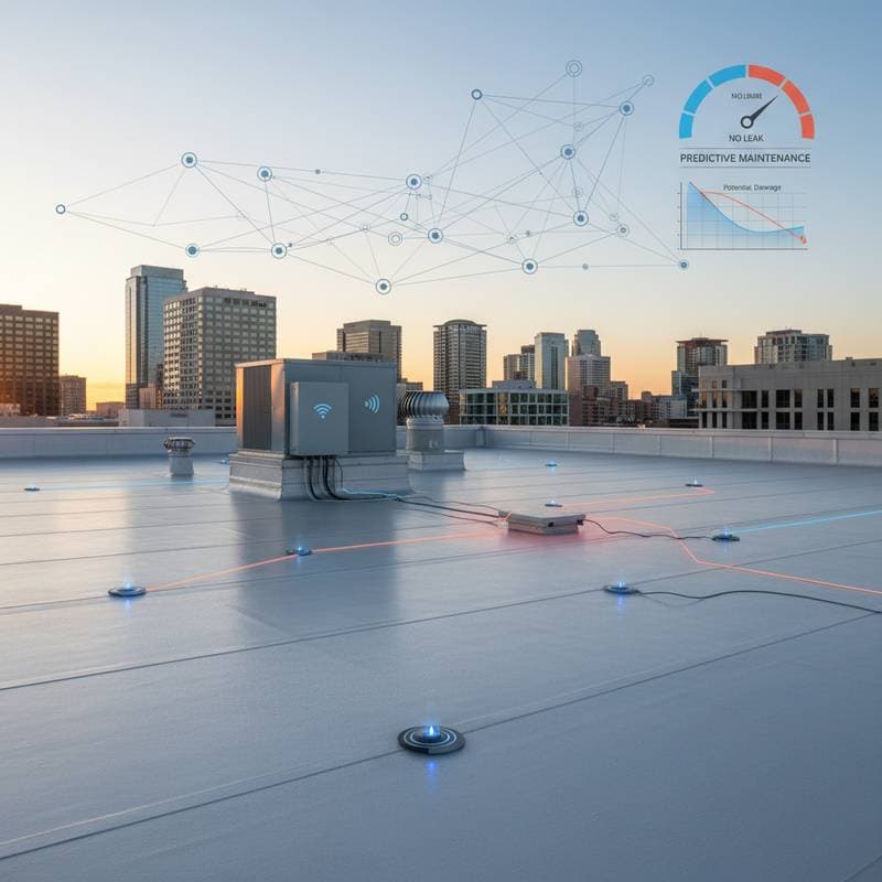 Smart Sensors Detect Roof Damage Before Leaks Appear