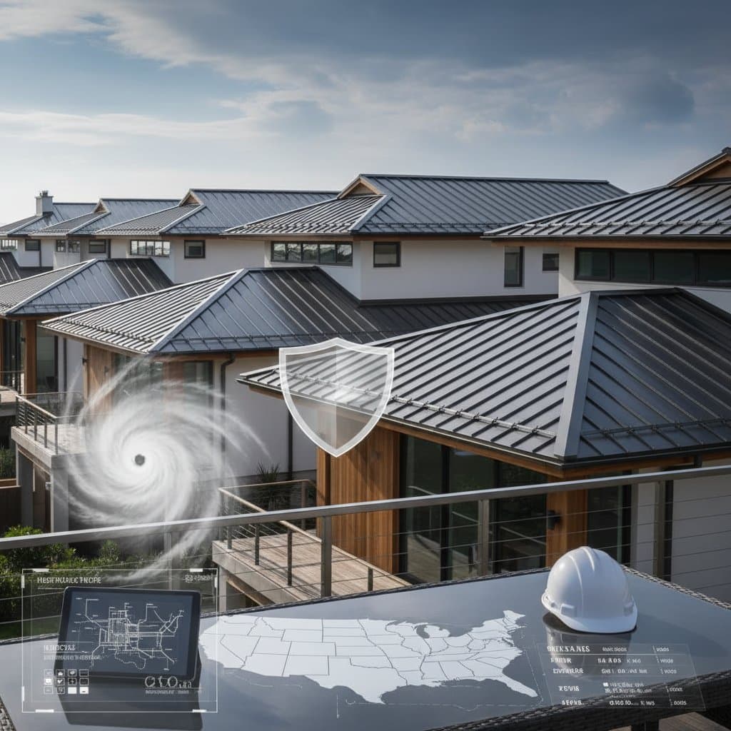 12 States Now Mandate Hurricane-Rated Metal Roofs