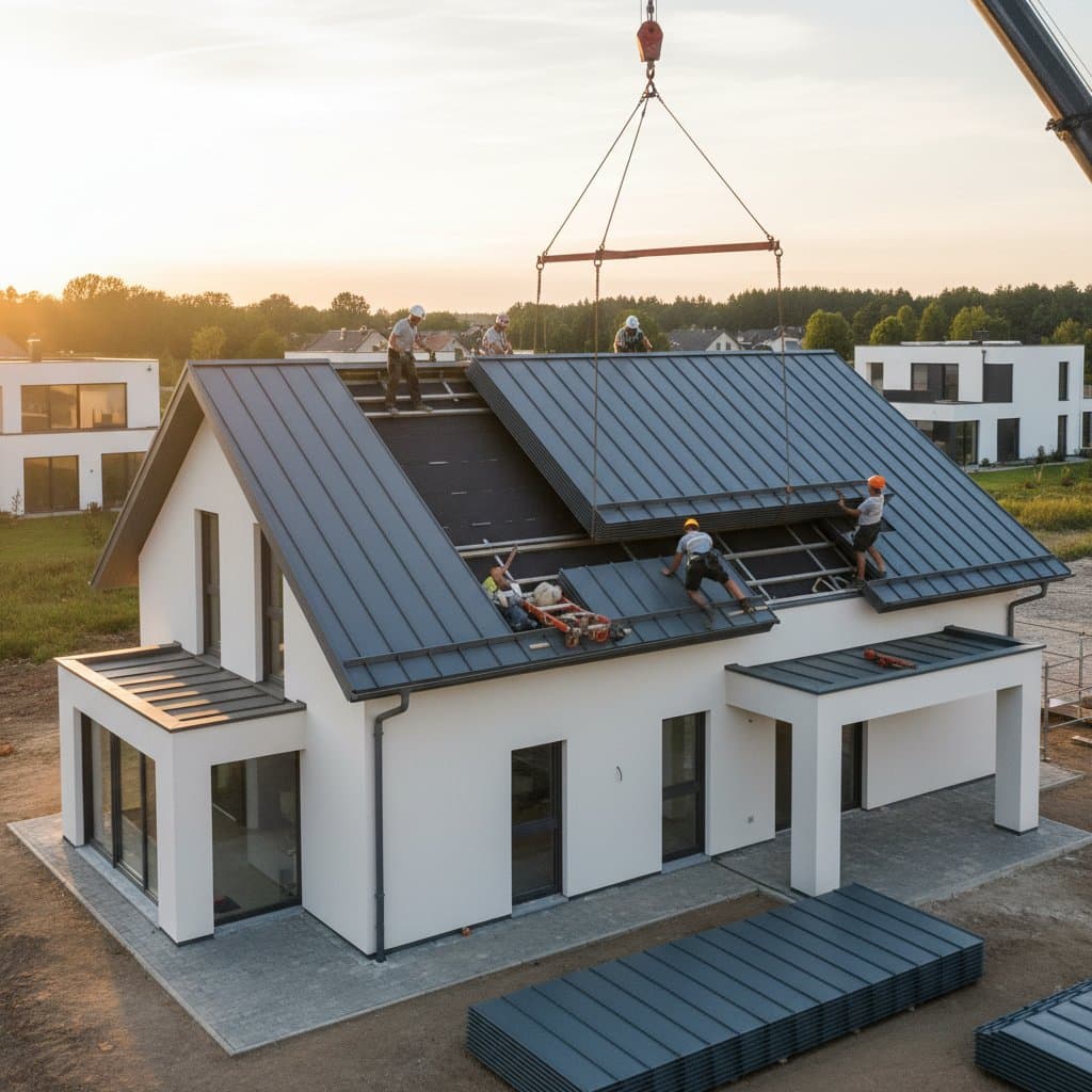 Modular Metal Roofs: Installed in Days, Not Weeks