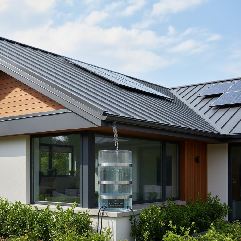 Image for Metal Roofs Collect Clean Rain, Earn $800 Back