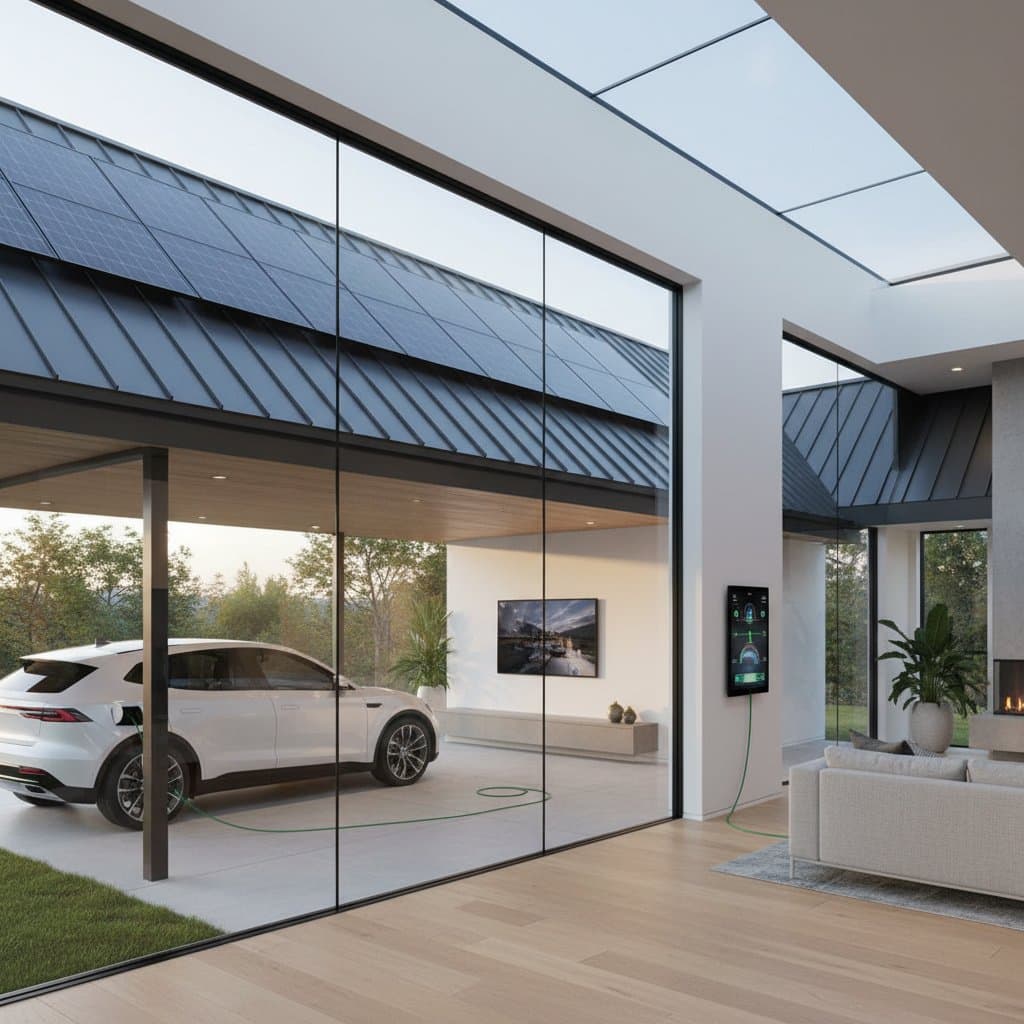 Metal Roofs Now Power Your Home and EV Together