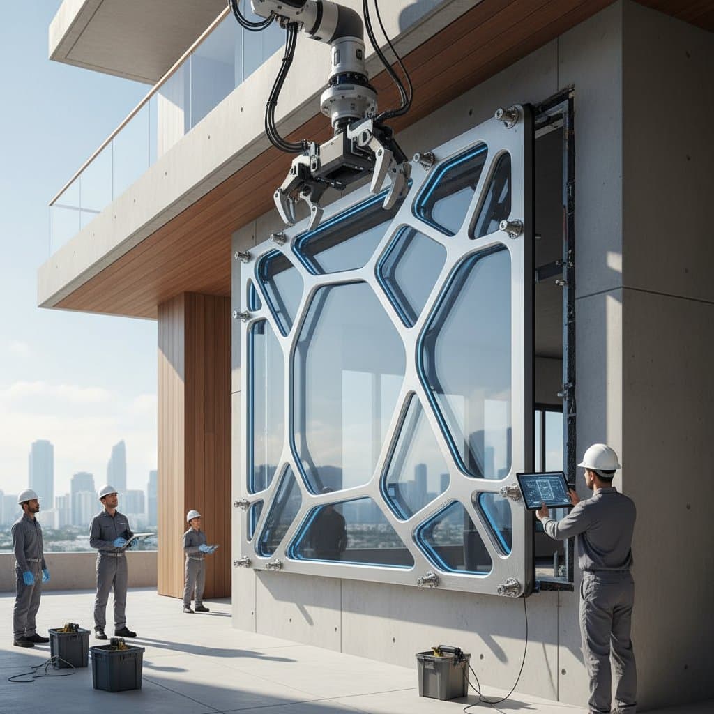 Image for 3D-Printed Impact Windows Cut Install Time 85%