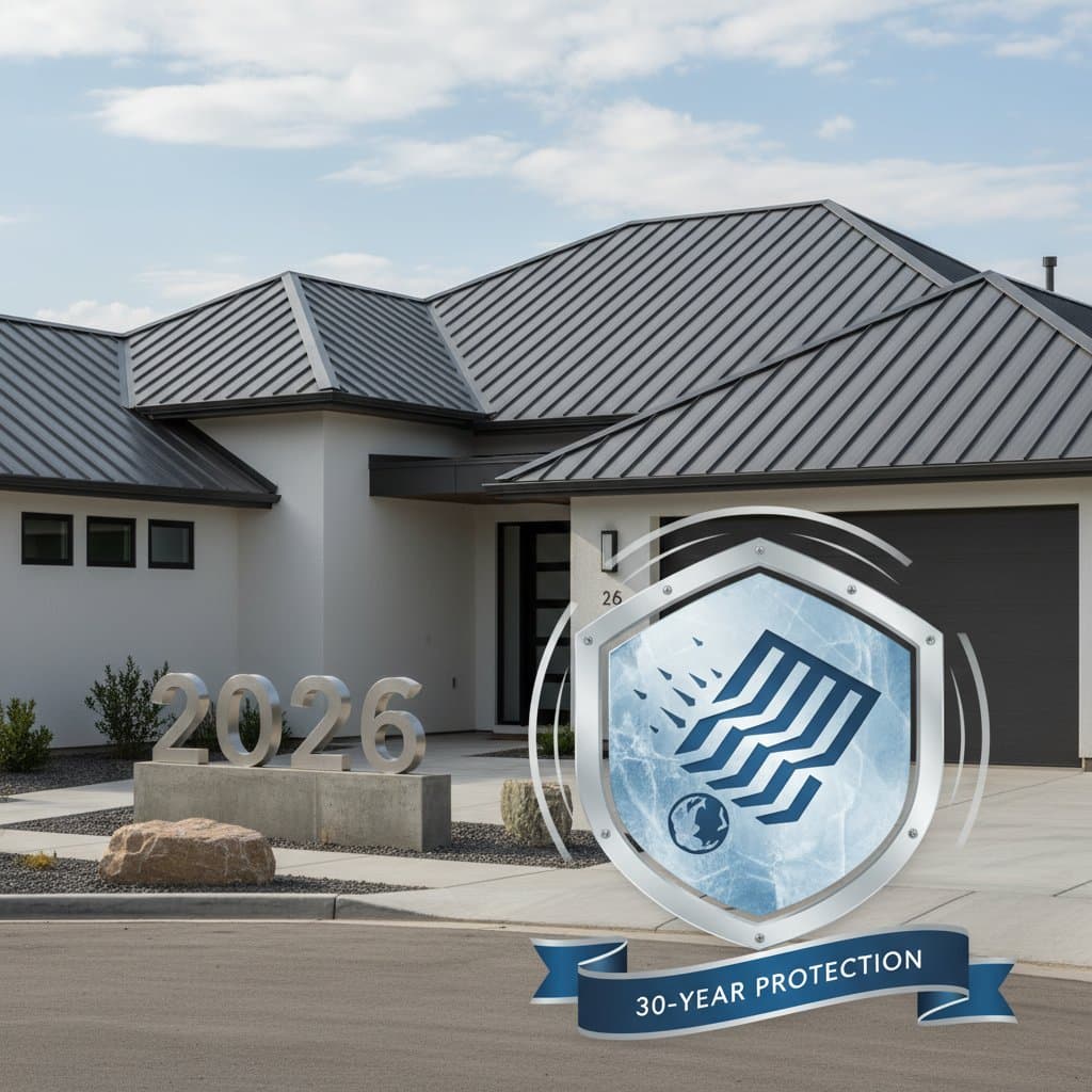 Image for Metal Roofs Offer 30-Year Hail Protection Guarantees