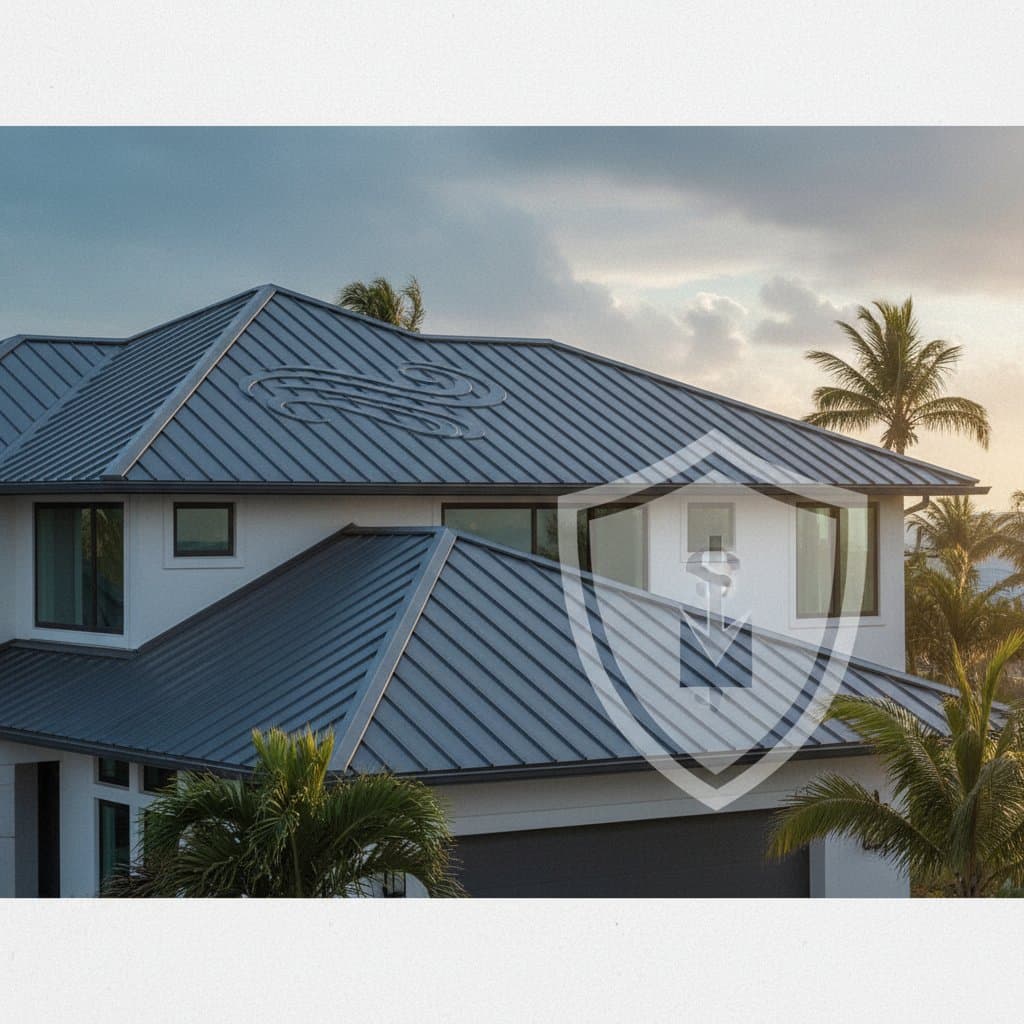 Image for Metal Roofs Slash Hurricane Insurance Costs