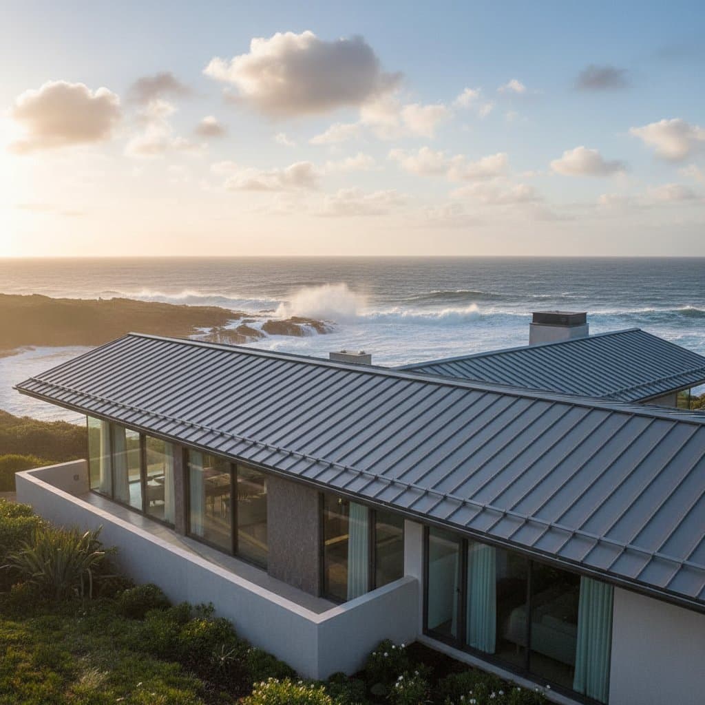 Image for Aluminum-Zinc Roofs Beat Saltwater Corrosion