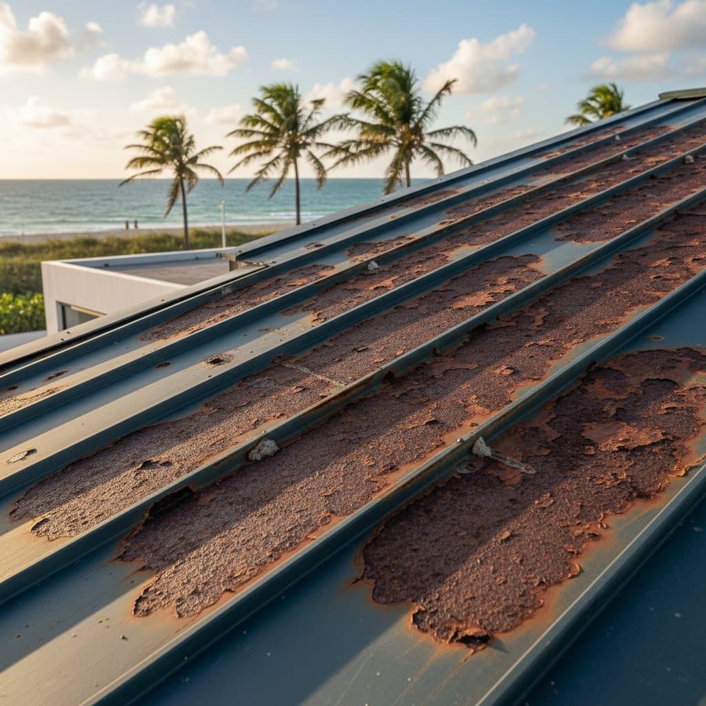 Why Saltwater Rust Dooms Metal Roofs in 5 Years