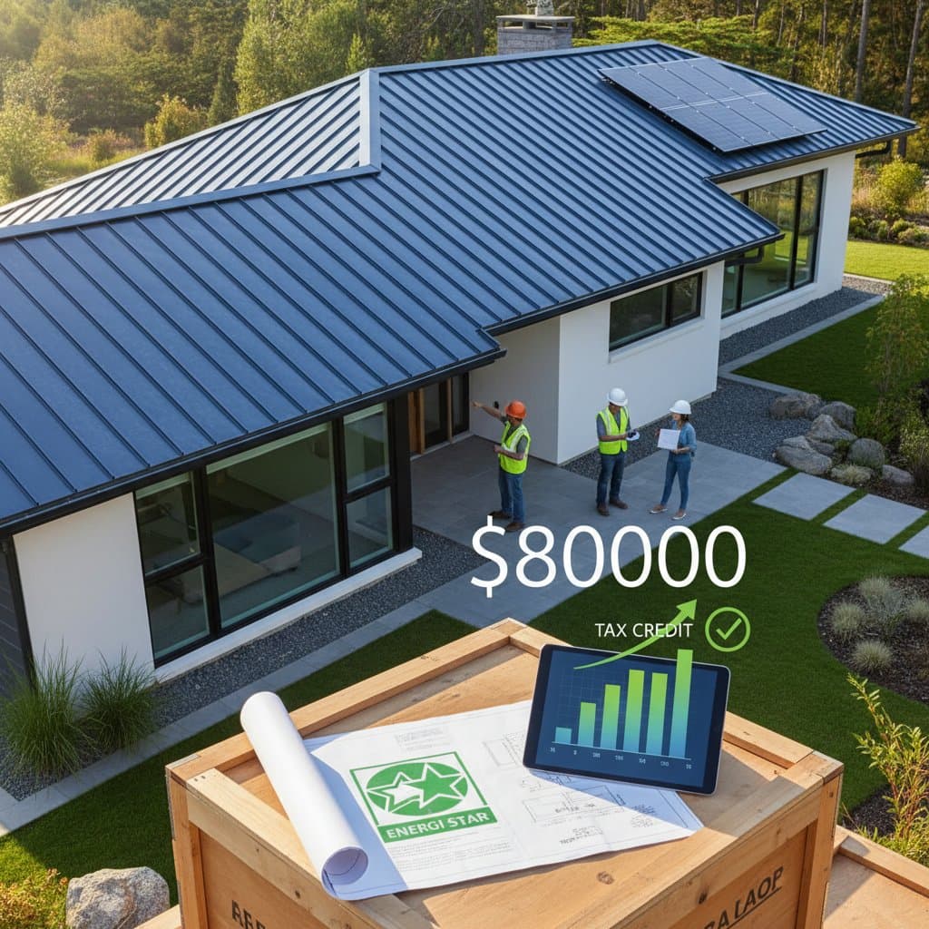 Image for Metal Roofs Now Earn $8K Federal Tax Credits