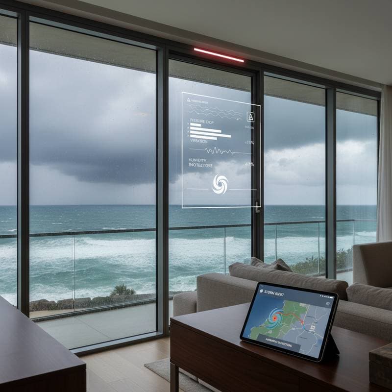 Image for Smart Impact Windows Detect Storms Before They Hit