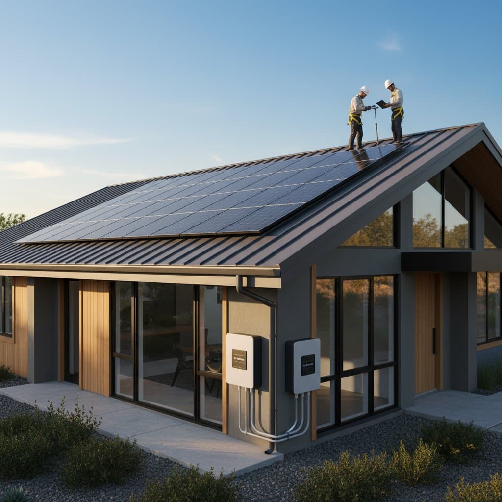 Image for Solar Metal Roofs Cut Energy Bills and Last Decades