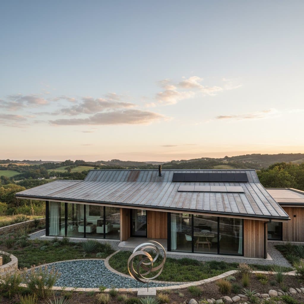 Why Recycled Metal Roofs Lead the Circular Economy