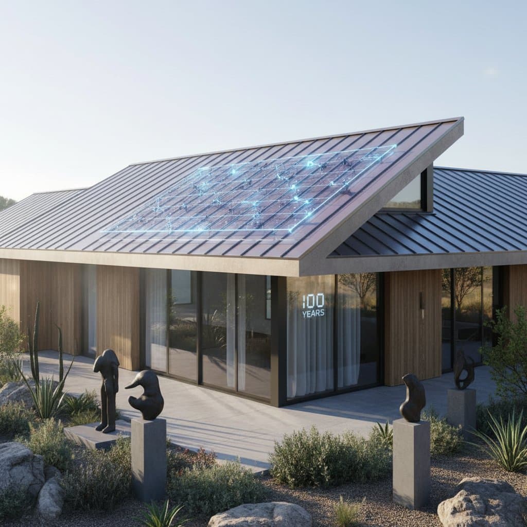 Metal Roofs Now Last 100 Years With Nano-Coating