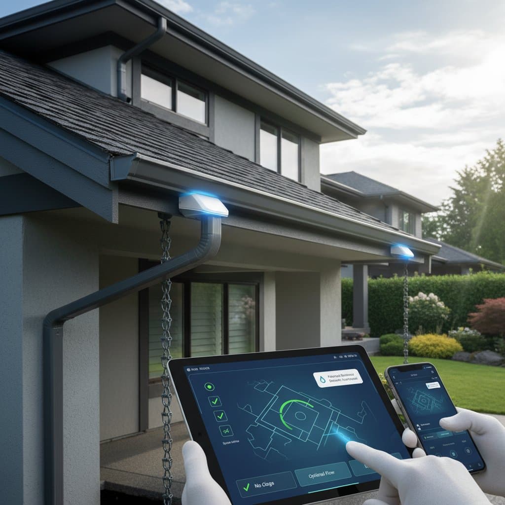 Image for Smart Gutter Sensors Catch Leaks Before Water Damage