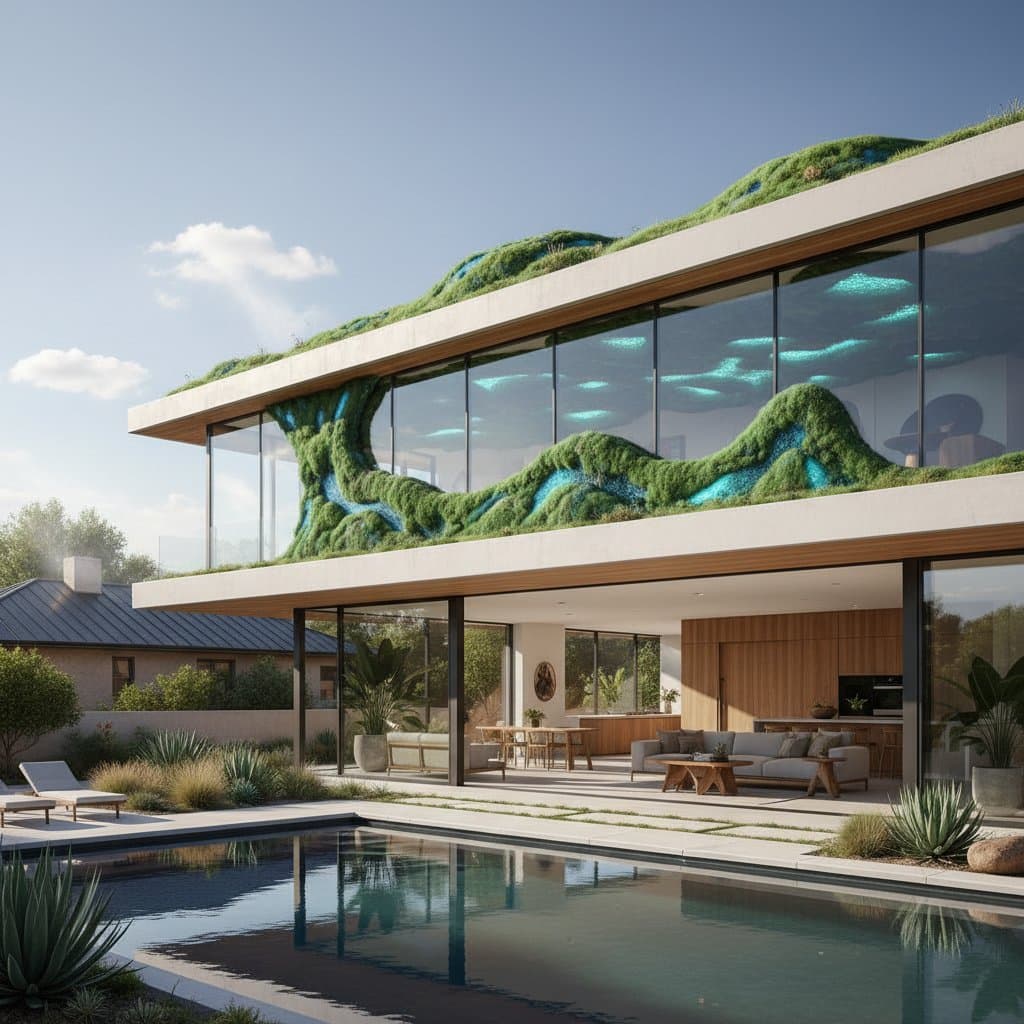 Image for Living Roofs Use Algae to Slash Cooling Costs 55%