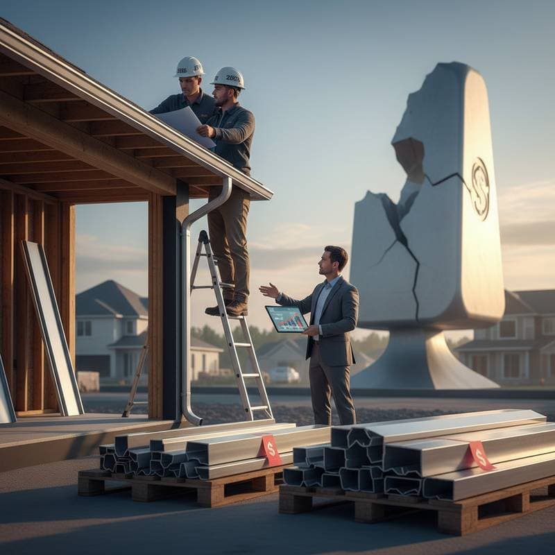 Why Aluminum Shortage Spiked Gutter Prices 35%