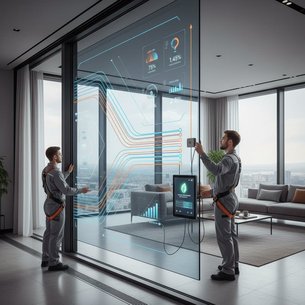 Smart Glass Windows Now Track Your Energy Use