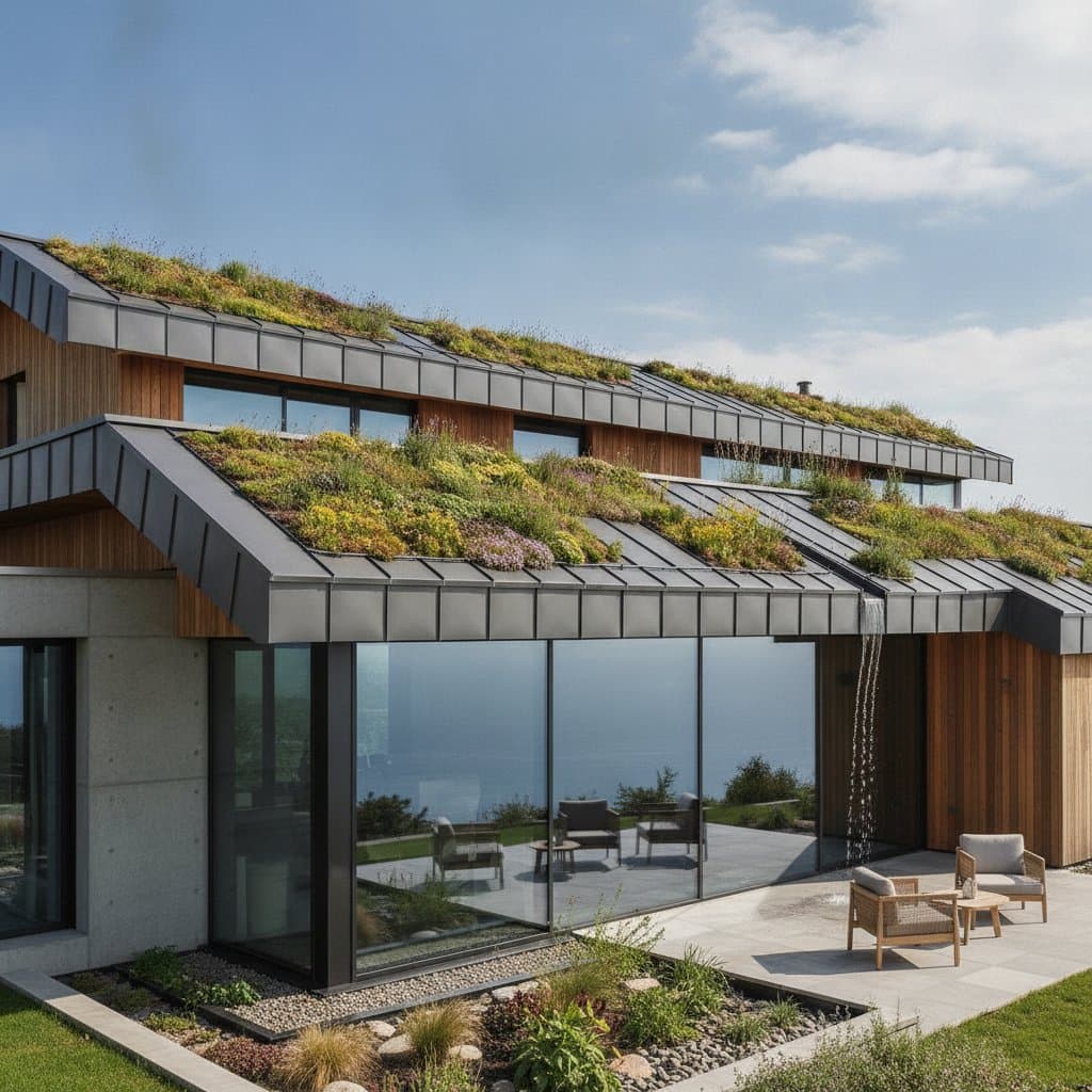 Image for Living Metal Roofs Blend Durability with Green Design