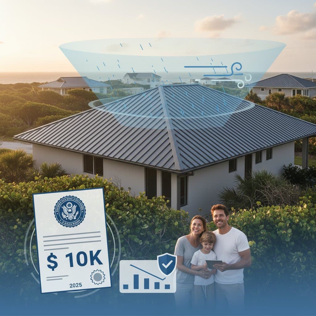 FEMA Offers $10K Metal Roof Grants for Storm Areas
