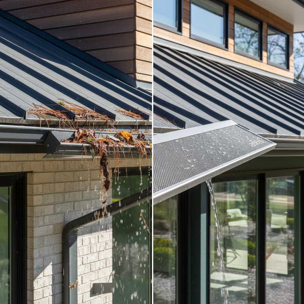 Featured image for Why Most Gutter Guards Fail and Micro-Mesh Wins