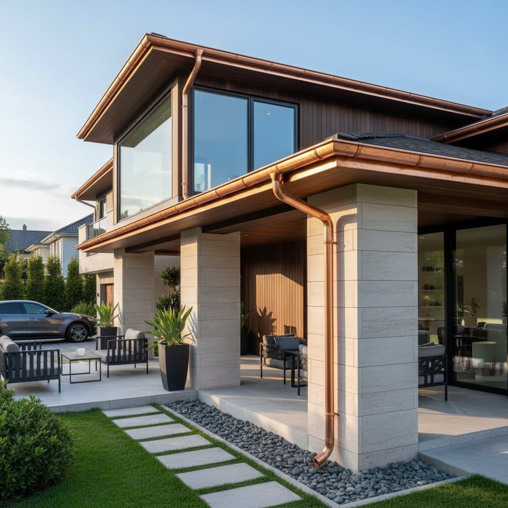 Featured image for Why Copper Gutters Cost Homeowners 3x More