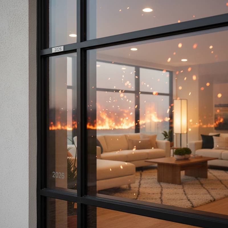 Impact Windows Block Embers Before They Ignite Your Home