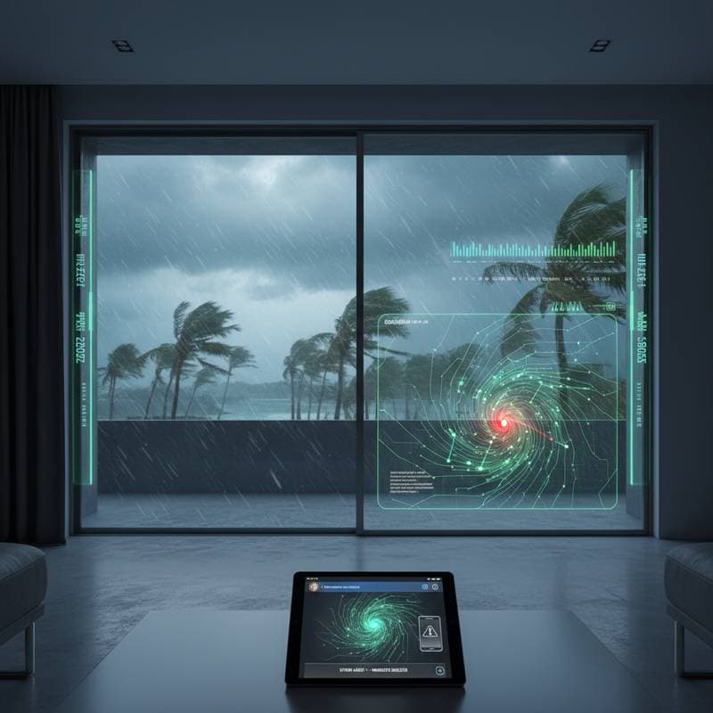 Smart Impact Windows Now Track Storms in Real Time