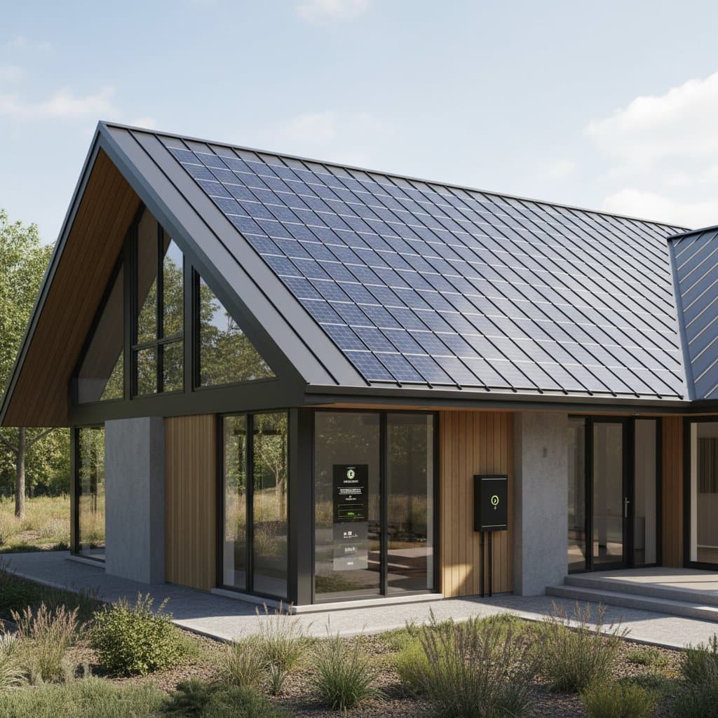 Solar Shingles Turn Metal Roofs Into Power Plants